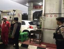 Pastikan Ketersediaan BBM Jelang Mudik Lebaran Polres Magetan Patroli ke SPBU