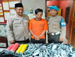 Menjelang Berakhirnya Operasi Pekat, Polsek Purwosari Berhasil Amankan Pelaku Pemilik Bahan Peledak