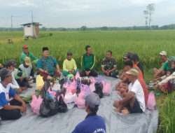 Lestarikan Adat Istiadat, Babinsa Karangjati Hadiri Sedekah Bumi