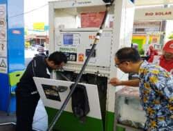Jelang Mudik Lebaran Polres Ponorogo Sidak SPBU Pastikan Stok dan Takaran BBM Aman