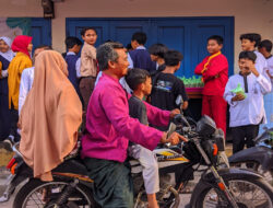 Perdana SMP Maju Sakti Selenggarakan Takjil On The Road