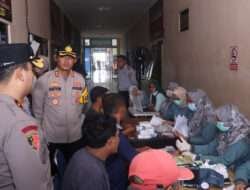 Pastikan Perjalanan Mudik Aman, Polres Ponorogo Gelar Pemeriksaan Kesehatan Sopir