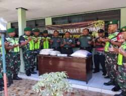 Kodim 0802/Ponorogo Salurkan Zakat Fitrah 1445 H / 2024 M