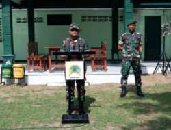 Pimpin Apel Pemberangkatan Cuti Hari Raya Idul Fitri 1445 H, Ini Pesan Dandim 0801/Pacitan