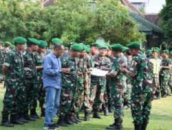 Kodim 0802/Ponorogo Gelar Apel Cuti Bersama Hari Raya Idul Fitri 1445 H / 2024 M