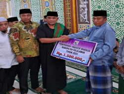 Bupati H.Zukri Safari Ramadhan di Mesjid Baiturrahman