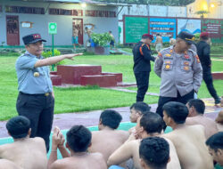 Bersinergi Dengan APH, Rutan Rengat Gelar Apel Siaga Berantas Halinar