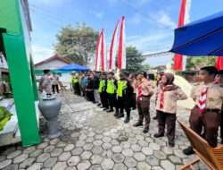 Babinsa Kodim Boyolali Ikut Pengamanan Pos Pam Lebaran