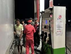 Jelang Idul Fitri Polres Probolinggo Kota Cek Sejumlah SPBU