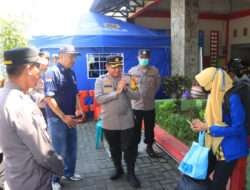 Kapolres Ngawi Cek Terminal Bus, Pastikan Kelayakan Angkutan Lebaran