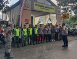 Keseriusan TNI-Polri dalam Pengamanan Libur Lebaran di Trenggalek