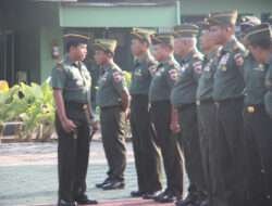 Dandim Ngawi Pimpin Apel Kembali Cuti Lebaran dan Halal Bihalal Bersama Anggota