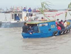 Perayaan Ketupat, Polres Bangkalan Siagakan Personel Pengamanan Lebaran di Tengah Laut