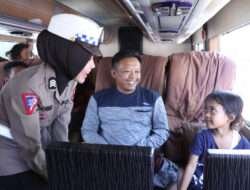 Antusias Warga Ikuti Balik Mudik Gratis Polres Ponorogo, Ringankan Beban dan Nyaman Dalam Perjalanan