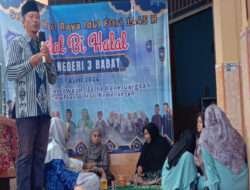 Mempererat Tali Silaturrahim, Menguatkan Rasa Kekeluargaan, SMP Negeri 3 Babat Gelar Halal bi Halal