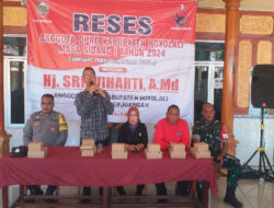 Kawal Inspirasi Warga Babinsa dan Bhabinkamtipmas Hadiri Reses Anggota DPRD