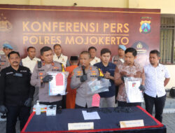 Polres Mojokerto Amankan Oknum Kades Diduga Korupsi Dana Desa