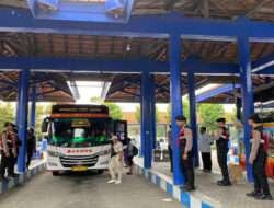 Antisipasi Arus Balik Mudik Kedua Polres Kediri Tingkatkan Patroli Rutin Obyek Vital