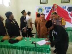 Polsek Benjeng Hadiri Deklarasi Damai dan Halal Bihalal Bersama Perguruan Silat