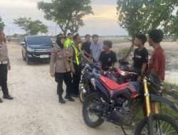 Polisi Amankan 13 Motor Knalpot Tidak Sesuai Spektek di Pamekasan