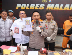 Polres Malang Amankan 4 Tersangka Perampokan di Kalipare, Dua DPO Dikejar