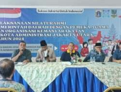 Kasuban kesbangpol Jakarta utara, Adakan Silahturahmi Pemerintah Daerah Bersama Pemuka Agama dan Organisasi Kemasyarakatan