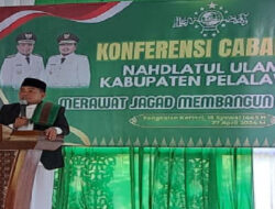 Bupati H. Zukri, SE Membuka secara Resmi Konferensi Cabang IV NU Kabupaten Pelalawan