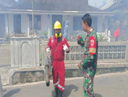 Selain Fogging Babinsa Ingatkan Warga Tentang Langkah 3 M