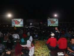 Nobar Semifinal Timnas Indonesia U-23, Ratusan Supporter Garuda Padati Mapolres Pasuruan