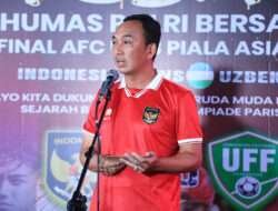 Nobar Timnas Indonesia U-23 Vs Uzbekistan U-23 Bareng Wartawan, Kadiv Humas Bicara Persatuan Bangsa