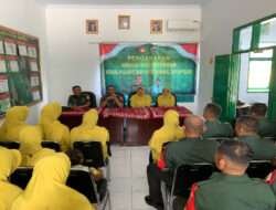 Koramil Perbatasan Jateng dan Jatim Terima Kunjungan Kerja Komandan Kodim 0728/Wonogiri