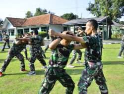 Siapkan Pertahanan Diri, Kodim 0735/Surakarta Gelar Latihan Beladiri Taktis