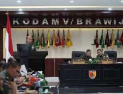 Dandim 0806/Trenggalek Paparkan Rencana TMMD ke-120 di Kodam V/Brawijaya