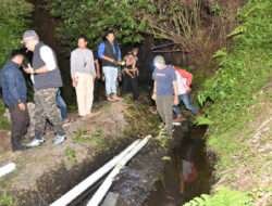 Polres Bondowoso dan Tim Gabungan Cek Sumber Mata Air Yang Diisukan Tercemar Geothermal