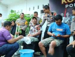Sambut Hari Bhayangkara Ke-78, Polresta Malang Kota Beri Kaki Palsu Untuk Puluhan Disabilitas