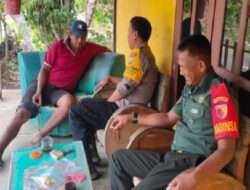 Sebagai Garda Terdepan TNI AD, Babinsa Koramil 0801/11 Donorojo Aktif Lakukan Komsos