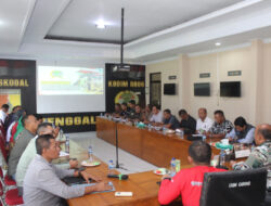 Dandim 0806/Trenggalek Pimpin Rakor Persiapan Pembukaan TMMD Reguler ke-120