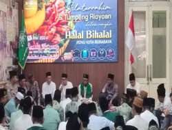 Semarak, Halal Bihalal PCNU Surabaya Diisi Lomba Tumpeng Antar MWCNU