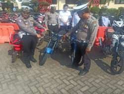 Respon Cepat Aduan Masyarakat Polres Situbondo Amankan 42 Motor Hendak Balapan Liar