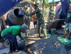 Melalui Karya Bakti Daerah, Koramil 04/Jebres Wujudkan Kemanunggalan TNI dengan Rakyat