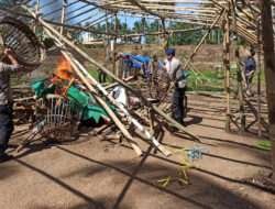 Personel Gabungan Polres Malang dan TNI Bongkar Lokasi Judi Sabung Ayam di Kepanjen