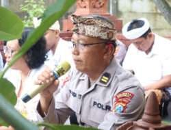 Polresta Sidoarjo Gelar Ibadah Suci Tilem Doakan Kesuksesan WWF di Bali