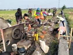 Pembuatan Talud TMMD Reguler ke 120 Kodim 0726/Sukoharjo