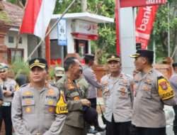 Polres Nganjuk Libatkan 350 Personel Pengamanan Gereja di Ibadah Kenaikan Isa Al Masih