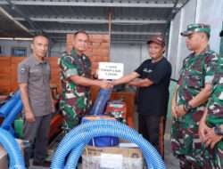 Dandim 0801/Pacitan Bersama Kadistan Serahkan Bantuan Alsintan Kepada Kelompok Tani