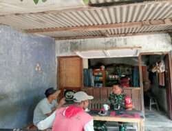 Ngopi Bareng, Cara Babinsa Jalin Keakraban Bersama Warga Binaan