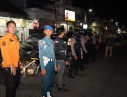 Harkamtibmas Polres Pelabuhan Tanjung Perak Gelar Patroli Skala Besar