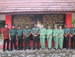 Dandim 0616 Indramayu Letkol Inf Yanuar Setyaga Ziarah di makam Raden Bagus Arya Wiralodra