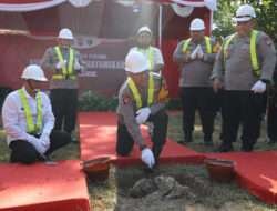 Kapolda Jatim Letakan Batu Pertama Pembangunan Rumah Sakit Bhayangkara di Pamekasan