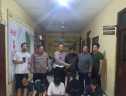 Respon Cepat Aduan Masyarakat Polisi Gagalkan Aksi Tawuran Dua Kelompok di Sidotopo Lor, 6 Remaja Diamankan
